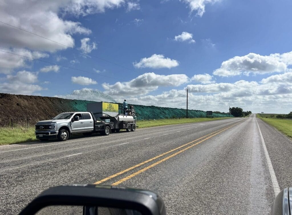 txdot hydroseeding texas