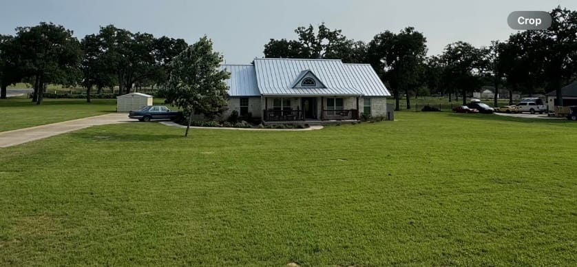 large yard hydroseeding texas