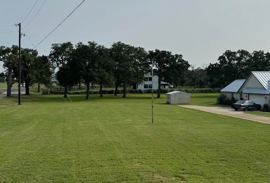 large yard hydroseeding texas